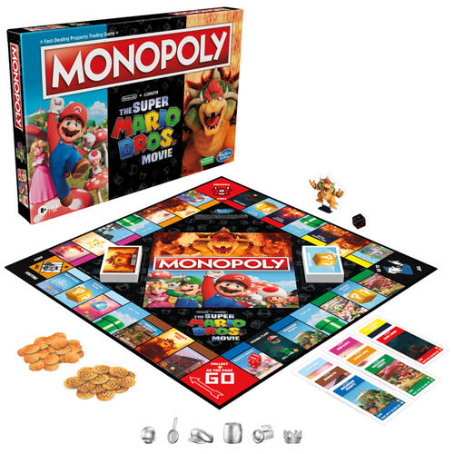The Super Mario Bros. Movie Gets Its Very Own Monopoly Set