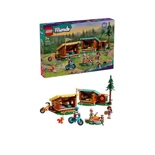 LEGO Friends Adventure Camp Cosy Cabins 42624