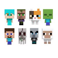 GWP Minecraft MOB Head Minifigures Assorted