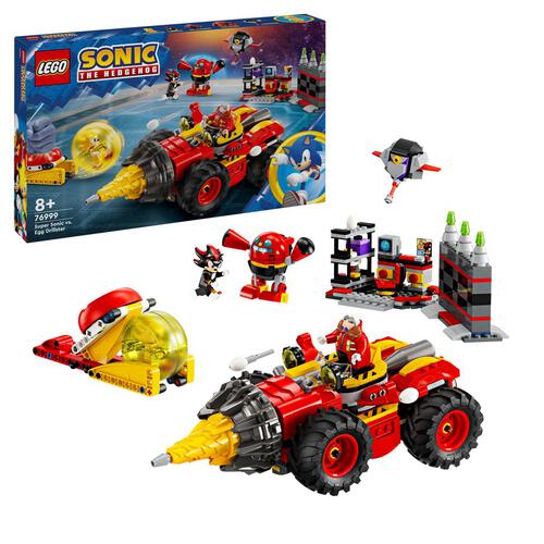 LEGO Sonic Super Sonic vs. Egg Drillster 76999