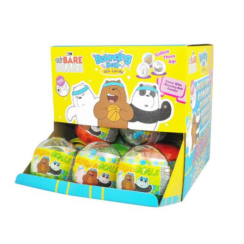 Bouncing Ball With Candy Assorted