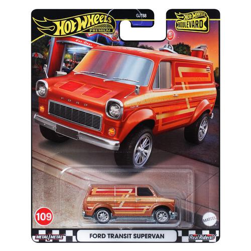 Hot Wheels GJT68 Boulevard Dash Y Set of 10 