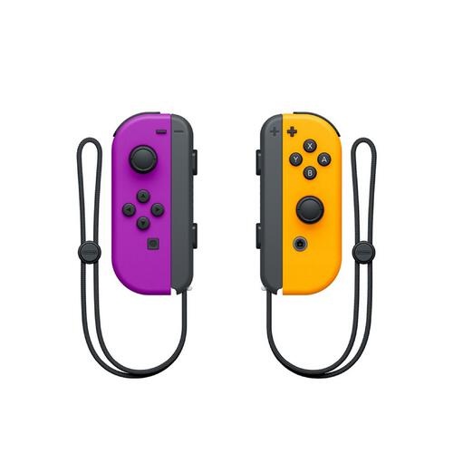 Nintendo Switch Joy Con Neon Purple / Neon Orange