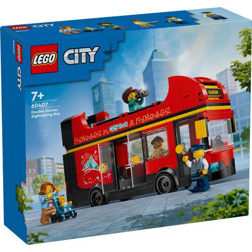 LEGO City Red Double-Decker Sightseeing Bus 60407