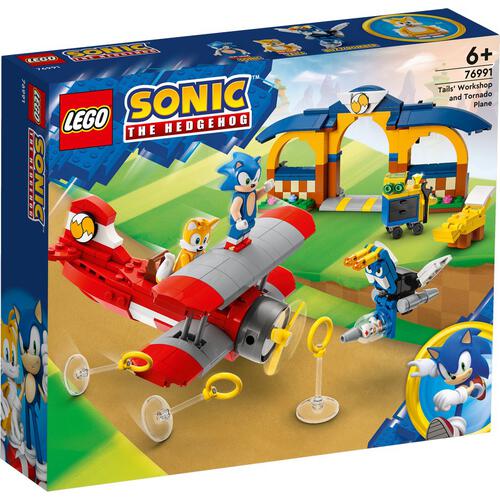 LEGO Tails' Workshop and Tornado Plane 76991