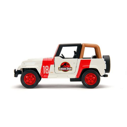 JADA 1:32 1992 Jeep Wrangler 18 (Jurassic Park)