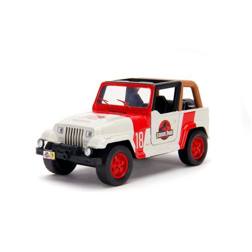 JADA 1:32 1992 Jeep Wrangler 18 (Jurassic Park)