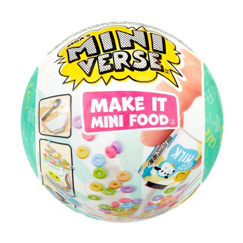 Make It Mini Food™ Cafe Series 1 Minis - MGA's Miniverse Assorted 