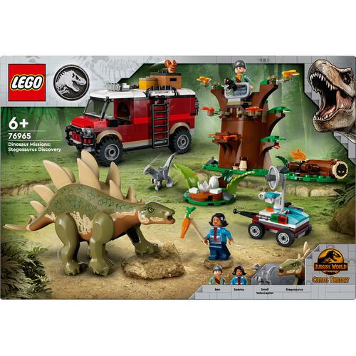 LEGO Jurassic World Dinosaur Missions: Stegosaurus Discovery 76965