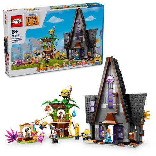 LEGO Despicable Me 4 Minions and Gru's Family Mansion