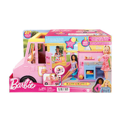 MEGA Barbie Color Reveal Train N Wash Pets