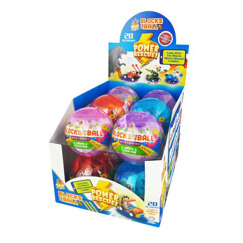 Beardy Toy's Castle Block in Ball with Candy