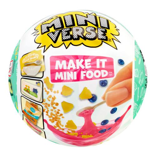 MGA Miniverse Make It Mini Food CAFE SERIES 3 Craft Kits You Pick