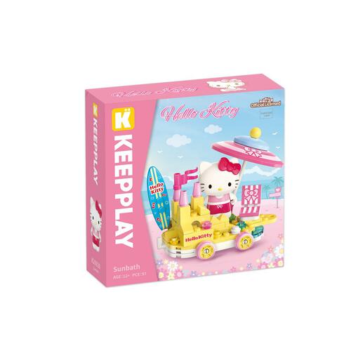 Keeppley Sanrio Sunbath - Hello Kitty